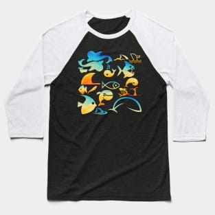 Under the Sea Medley Baseball T-Shirt